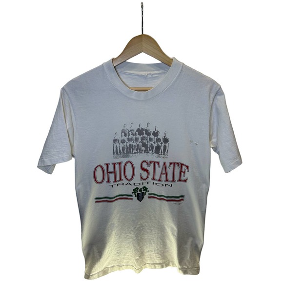 Vintage 1989 Ohio state basketball graphic tee - Picture 1 of 6